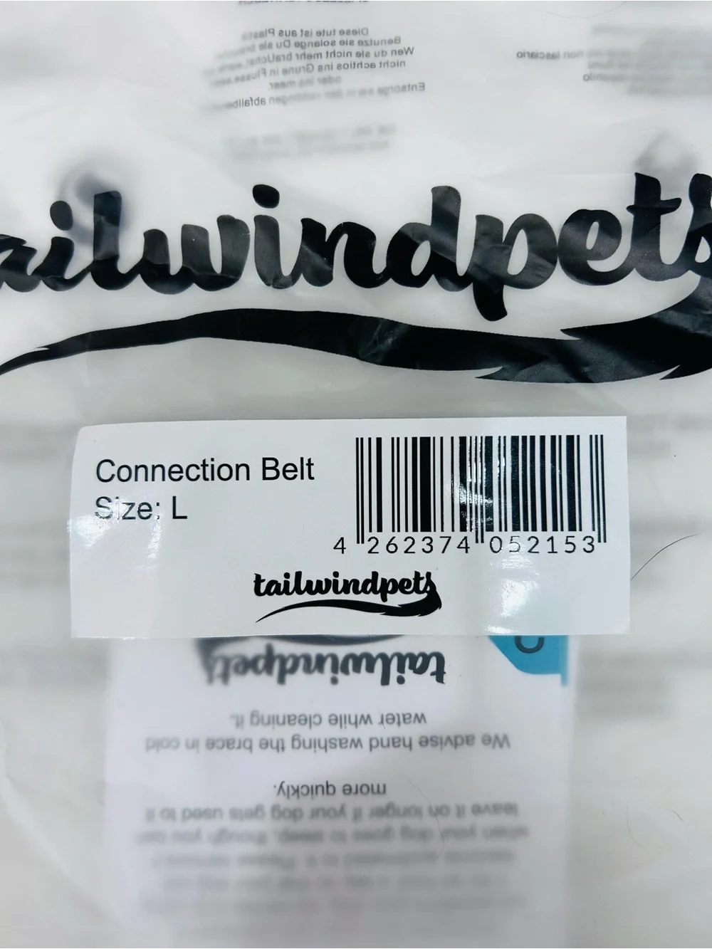 Tailwind Black Knee Brace for Dogs - Cruciate Support with Orthopedic Harness